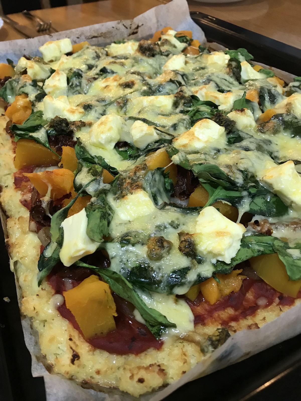 Photo of Cauliflower Base Pizza