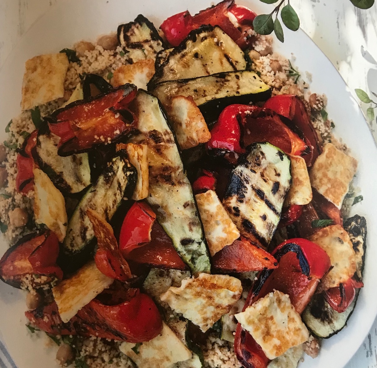 Photo of Roast Vegetable, Haloumi Salad